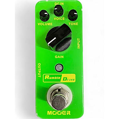 Mooer Used Mooer RUMBLE DRIVE Effect Pedal