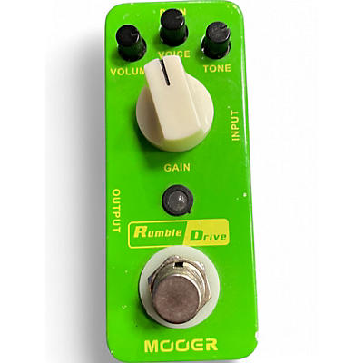 Used Mooer RUMBLE DRIVE Effect Pedal