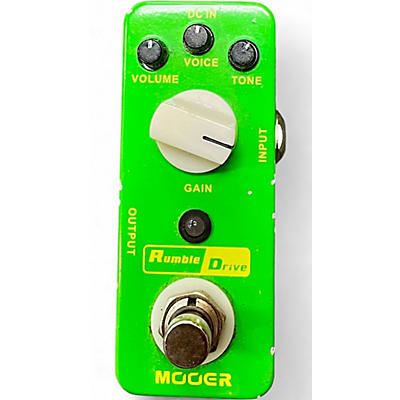 Used Mooer RUMBLE DRIVE Effect Pedal