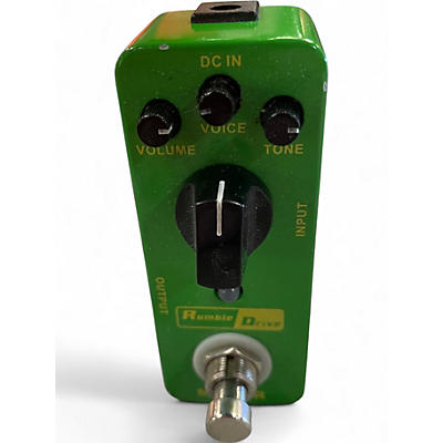 Used Mooer Rumble Drive Effect Pedal