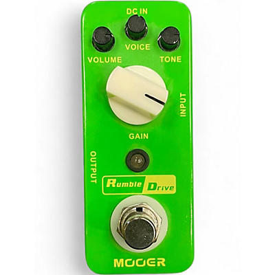 Used Mooer Rumble Drive Effect Pedal