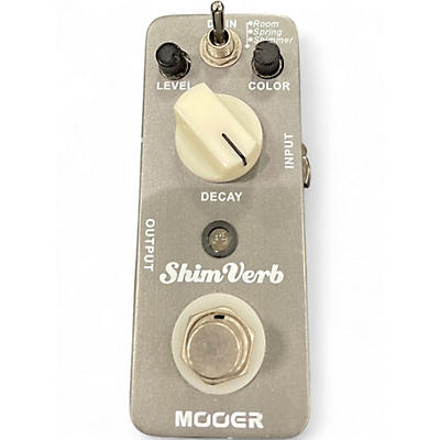 Used Mooer SHIMVERB Effect Pedal