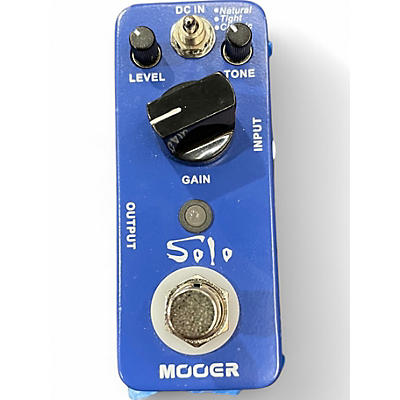 Used Mooer SOLO Effect Pedal