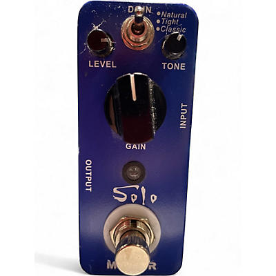 Used Mooer SOLO Effect Pedal