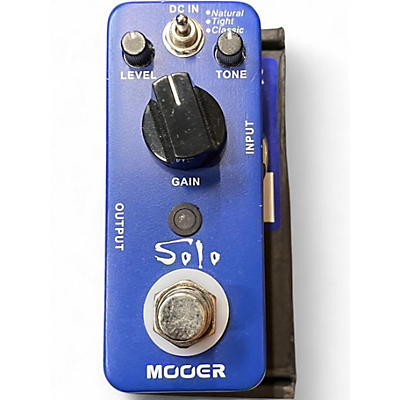 Used Mooer SOLO Effect Pedal