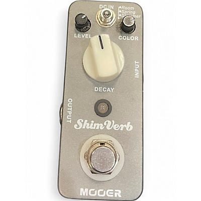 Used Mooer Shim Verb Effect Pedal