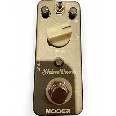 Used Mooer Shimverb Effect Pedal