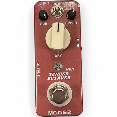 Used Mooer TENDER OCTAVER Effect Pedal