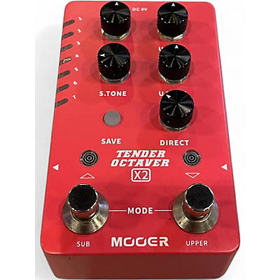 Used Mooer TENDER OCTAVER X2 Effect Pedal