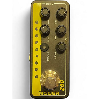 Used Mooer UK GOLD 900 Microphone Preamp