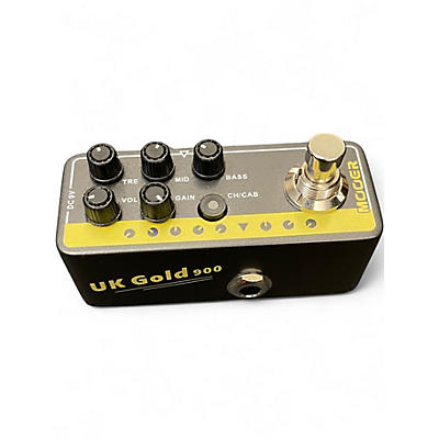 Used Mooer UK Gold 900 Micro Preamp Pedal