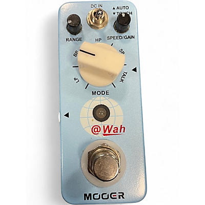 Used Mooer @WAH Effect Pedal