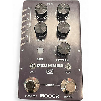 Used Mooer X2 DRUMMER Pedal