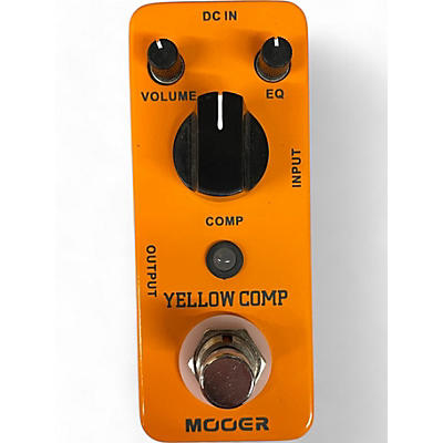 Used Mooer YELLOW COMP Effect Pedal