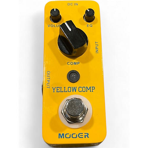 Used Mooer YELLOW COMP Effect Pedal