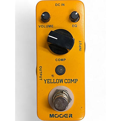 Used Mooer Yellow Comp Effect Pedal