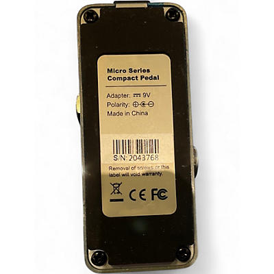 Used Mooer Yellow Comp Effect Pedal