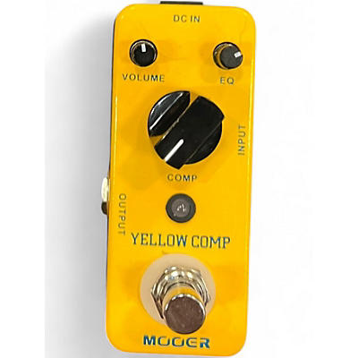 Used Mooer Yellow Comp Effect Pedal