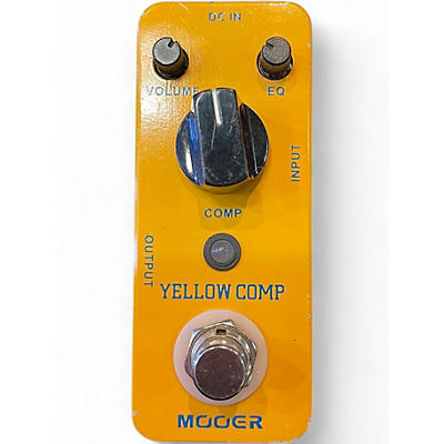 Used Mooer Yellow Comp Effect Pedal