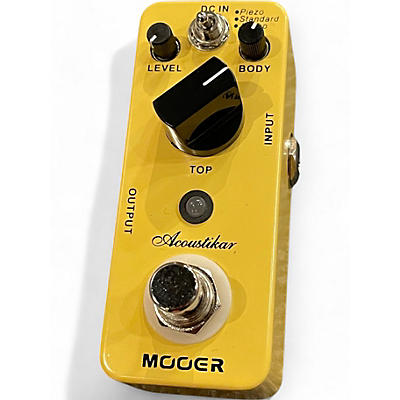 Mooer Used Mooer acoustikar Pedal