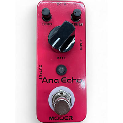 Used Mooer ana echo Pedal