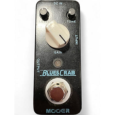 Used Mooer blues crab Effect Pedal