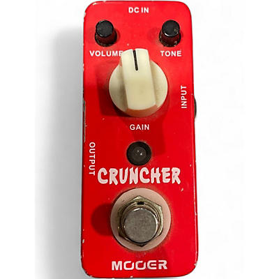 Used Mooer cruncher Effect Pedal