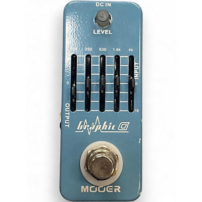Used Mooer graphic g Pedal