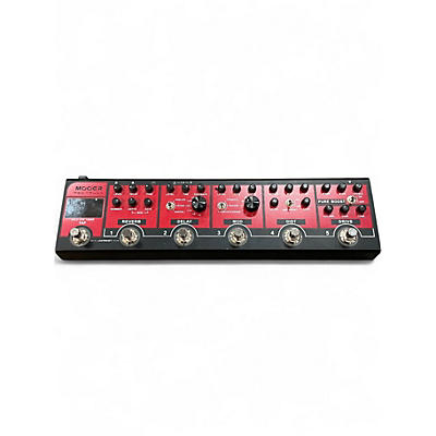 Used Mooer red truck Effect Processor