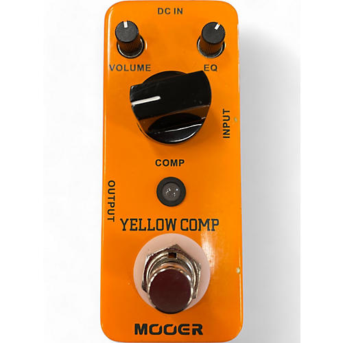 Mooer Used Mooer yellow comp Effect Pedal