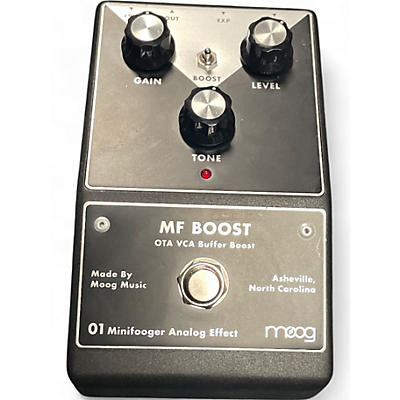 Used Moog Minifooger MF Boost Effect Pedal