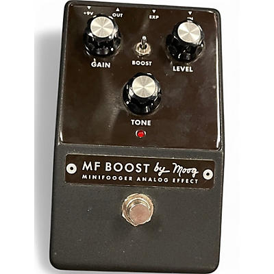 Used Moog Minifooger MF Boost Effect Pedal