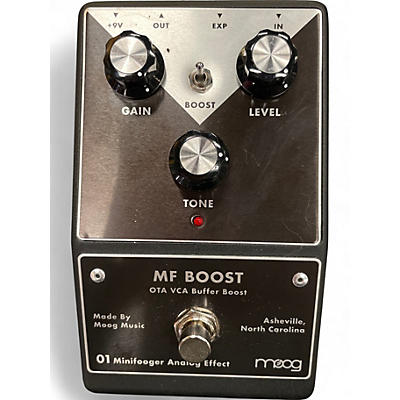 Used Moog Minifooger MF Boost Effect Pedal
