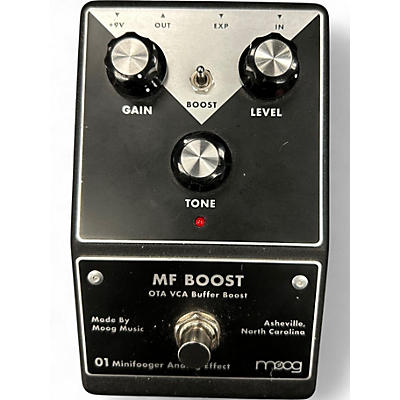 Used Moog Minifooger MF Boost Effect Pedal