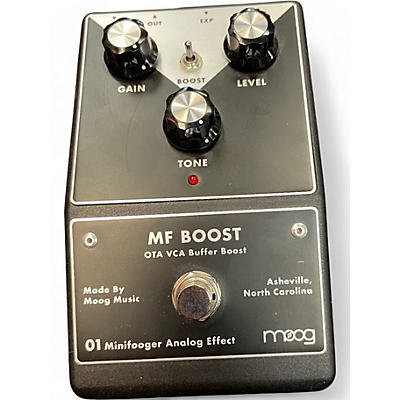 Used Moog Minifooger MF Boost Effect Pedal