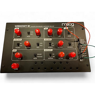 Used Moog WERSTATT 01 ANALOG SYNTHESIZER Synthesizer