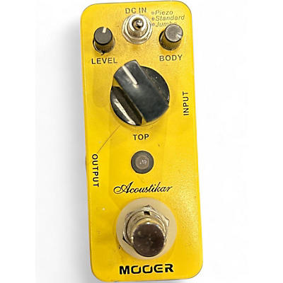 Used Mooger acoustikar Pedal