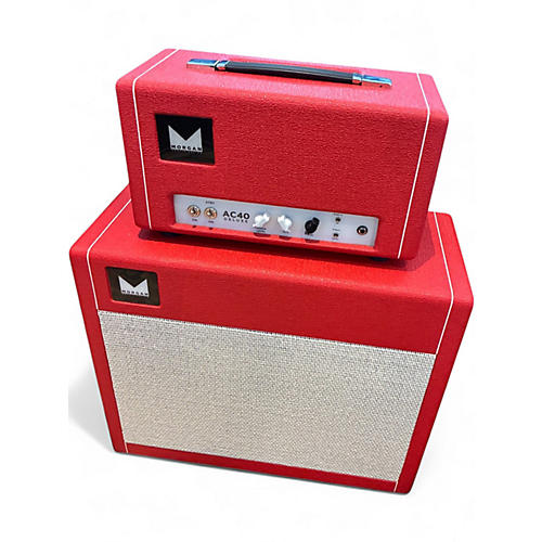 Used Morgan Amplification ac40 deluxe Guitar Stack