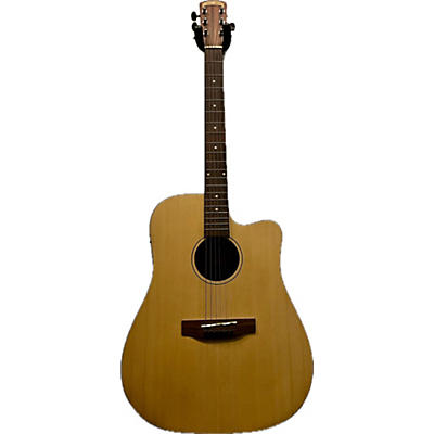 Morgan Monroe Used Morgan Monroe M-Dice Natural Acoustic Electric Guitar