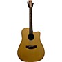 Used Morgan Monroe Used Morgan Monroe M-Dice Natural Acoustic Electric Guitar Natural