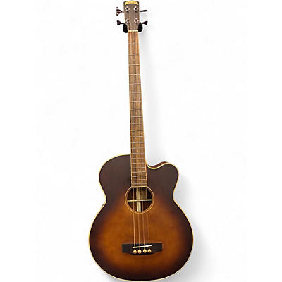 Used Morgan Monroe MVAB500 Natural Acoustic Bass Guitar