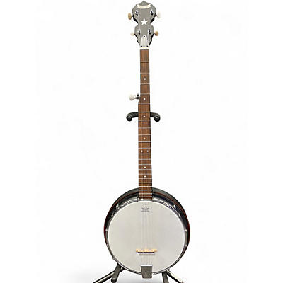 Used Morgan Monroe RT-B01E Rocky Top Hoedown Mahogany Banjo