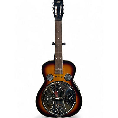 Morgan Monroe Used Morgan Monroe Round Neck Dobro Tobacco Sunburst Acoustic Electric Guitar