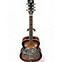 Used Morgan Monroe Round Neck Resonator 2 Color Sunburst Resonator Guitar 2 Color Sunburst