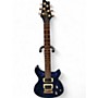 Used Morgan Monroe Tempest Blue Solid Body Electric Guitar Blue