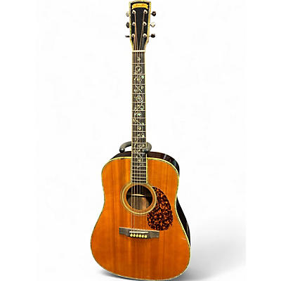 Used Morgan Monroe m30 Antique Natural Acoustic Guitar