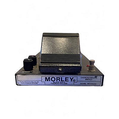 Used Morley Black Gold Chorus Volume Effect Pedal