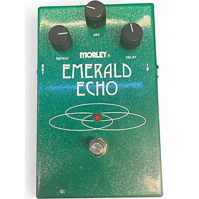 Used Morley EMERALD ECHO Effect Pedal