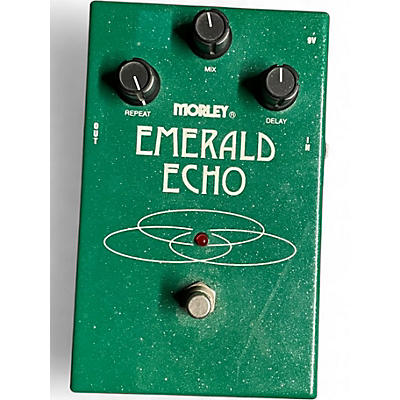 Used Morley Emerald Echo Delay Effect Pedal