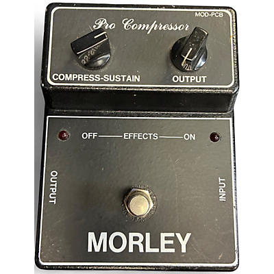 Used Morley PRO COMPRESSOR Effect Pedal